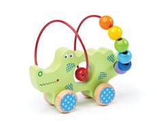 Bigjigs Baby Motorický labyrint krokodýl / od 1 roku