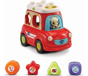 Vtech Červené mluvící auto / CZ verze / od 12 měsíců 