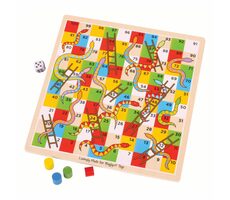 Bigjigs Toys Žebříky a hadi 2 / od 3 let