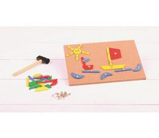Bigjigs Toys Kreativní zatloukací hra
