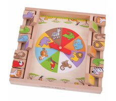 Bigjigs Toys Ruleta se zvířátky / od 3 let