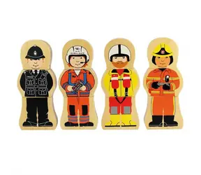 Bigjigs Toys Dřevěné puzzle profese / od 2 let