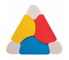 Bigjigs Baby Triangl twister / od 0 let