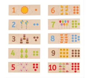 Bigjigs Toys Edukativní puzzle počítání / od 2 let