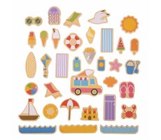 Bigjigs Toys Magnetky prázdniny u moře / od 3 let