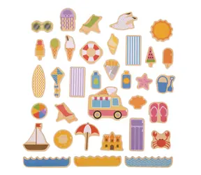 Bigjigs Toys Magnetky prázdniny u moře / od 3 let