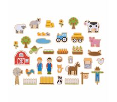 Bigjigs Toys Magnetky farma / od 3 let