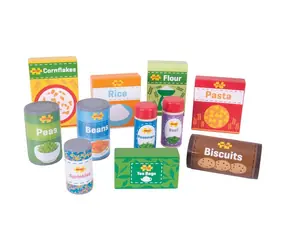 Bigjigs Toys Sada trvanlivých potravin / od 3 let