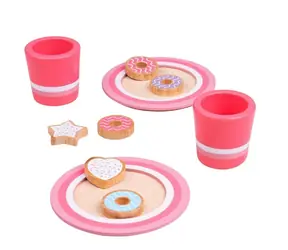Bigjigs Toys Set na sušenky s mlékem / od 3 let