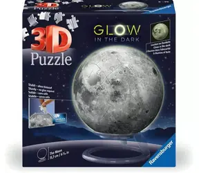 Ravensburger Puzzle-Ball Měsíc svítící ve tmě / 3D Puzzle / od 6 let