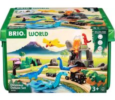 BRIO Dinosauří deluxe vlaková sada / od 3 let