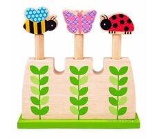 Bigjigs Toys Nasazovací věž Garden / od 12 měsíců