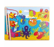 Bigjigs Toys Dřevěný mořský rybolov / od 18 měsíců