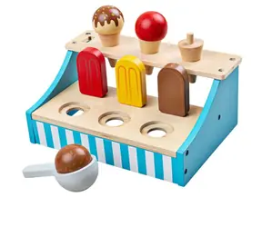 Bigjigs Toys Stojánek se zmrzlinou / od 3 let