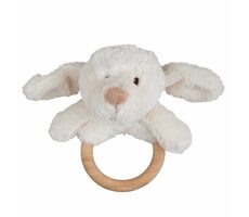 Bigjigs Baby Pejsek dotykový kroužek / od 0 měsíců