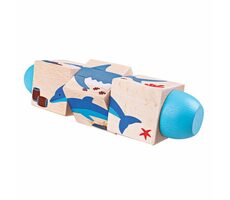 Bigjigs Toys Motorický válec život v moři / od 18 měsíců