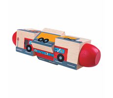 Bigjigs Toys Motorický válec doprava / od 18 měsíců