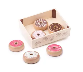 Bigjigs Toys Krabička s donuty / od 18 měsíců