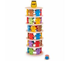 Bigjigs Toys Hra padající medvídci / od 3 let