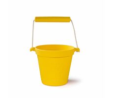 Bigjigs Toys Plážový kyblíček žlutá / od 12 měsíců