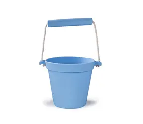 Bigjigs Toys Plážový kyblíček světle modrá / od 12 měsíců