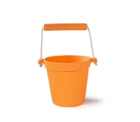 Bigjigs Toys Plážový kyblíček oranžová / od 12 měsíců
