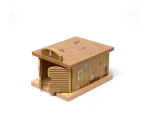 Bigjigs Rail Tunel Western saloon / od 2 let