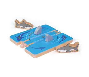 Bigjigs Rail Vír se žraloky / od 3 let