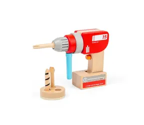 Bigjigs Toys Dřevěná vrtačka / od 3 let