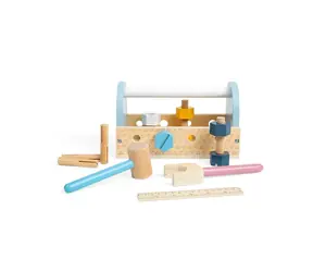 Bigjigs Toys Nářadí v přepravce / od 18 měsíců
