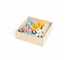 Bigjigs Toys Přepravka matic a šroubů / od 18 měsíců