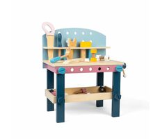 Bigjigs Toys Dětský pracovní stůl s nářadím / od 2 let
