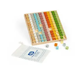 Bigjigs Toys Vzdělávací tabulka - násobilka / od 3 let