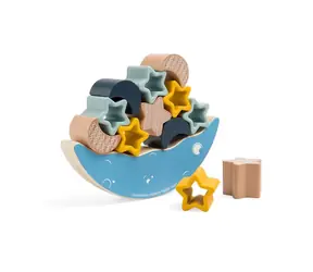 Bigjigs Toys Motorická hra balancující měsíc / od 12 měsíců  