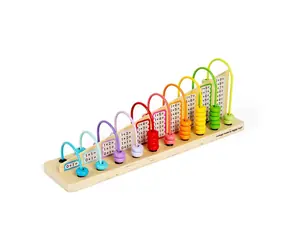 Bigjigs Toys Duhové počítadlo / od 3 let