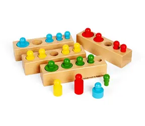 Bigjigs Toys Motorická vkládačka bloky 24 dílků / od 3 let