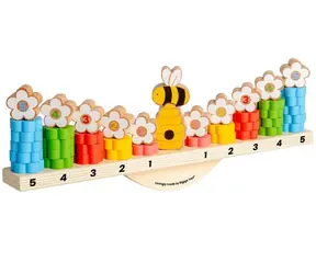 Bigjigs Toys Vyvažovací hra Včelky / od 3 let