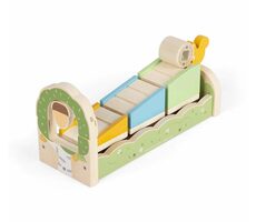 Bigjigs Toys Motorická rampa s veverkou / od 12 měsíců