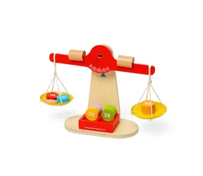 Bigjigs Toys Váha s vyvažovacím závažím / od 2 let