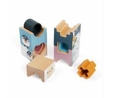 Bigjigs Toys Puzzle Arktická věž / od 12 měsíců