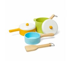 Bigjigs Toys Sada nádobí 7 dílů / od 18 měsíců