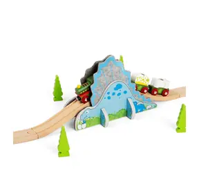 Bigjigs Rail Dinosauří tunel / od 3 let