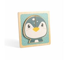 Bigjigs Toys Puzzle Tučňák / od 10 měsíců