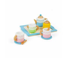 Bigjigs Toys Čajový set s podnosem / od 18 měsíců