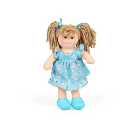 Bigjigs Toys Látková panenka Maisie - malá 25 cm / od 0 měsíců