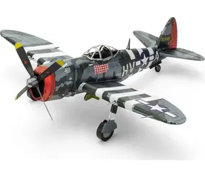 Metal Earth 3D Puzzle P-47 Thunderbolt / 48 dílků / od 14 let