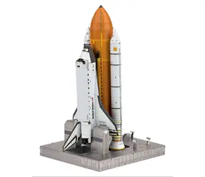 Metal Earth 3D Puzzle Space Shuttle Launch Kit / 63 dílků / od 14 let