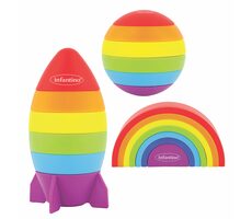 Infantino Sada skládacích hraček Imagination Stackers / od 12 měsíců