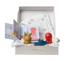 Taf Toys Sada hraček do koupele s osuškou / od narození