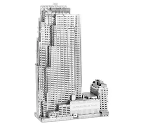 Metal Earth 3D Puzzle 30 Rockefeller Plaza (GE Building) / 29 dílků / od 14 let